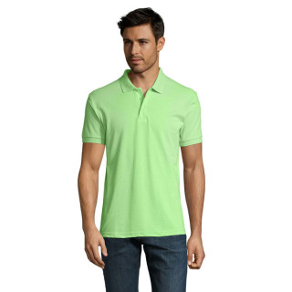 PRIME MEN PRIME HERREN POLO 200g, 4XL, apfelgrün