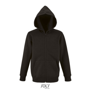 STONE KINDER HOODIE  260g, 4XL, schwarz