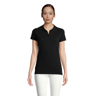 PLANET WOMEN Polo 170g, 3XL, schwarz