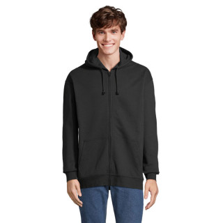 CARTER Full Zip Hoodie, 3XL, schwarz