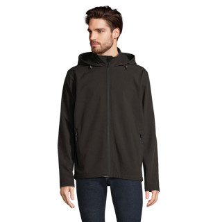RACE HOODED MEN RACE HERREN-KAPUZENJACKE, 4XL, schwarz