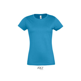 IMPERIAL WOMEN T-Shirt 190g, 3XL, aquamarin