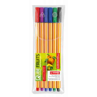 STABILO point 88 6er Set Fineliner