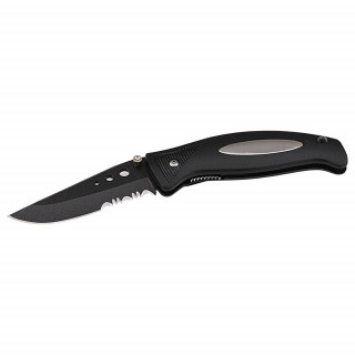 Schwarzwolf outdoor® STYX Taschenmesser, schwarz