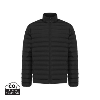 IQONIQ Maiko Herren Steppjacke aus recyceltem Polyester, schwarz