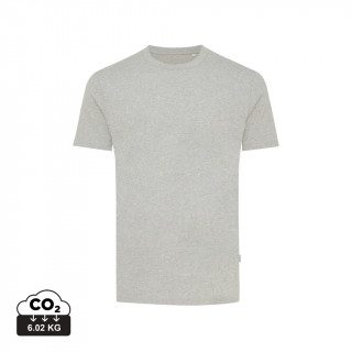 Iqoniq Manuel ungefärbtes T-Shirt aus recycelter Baumwolle, heather grey