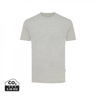 Iqoniq Manuel ungefärbtes T-Shirt aus recycelter Baumwolle, heather grey