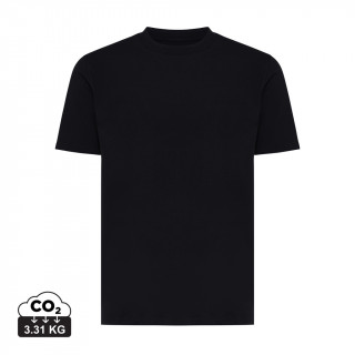 Iqoniq Sierra Lightweight T-Shirt aus recycelter Baumwolle, schwarz