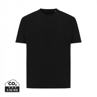 Iqoniq Teide T-Shirt aus recycelter Baumwolle, schwarz