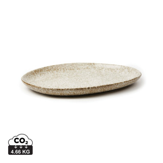 VINGA Nuvem Servierplatte, beige