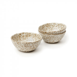 VINGA Nuvem Mini-Bowls, 3er-Set, beige