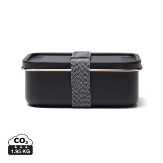VINGA Parks Lunch-Box aus RCS Stainless-Steel, schwarz