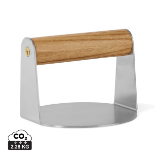 VINGA Paso Smash Burgerpresse, braun