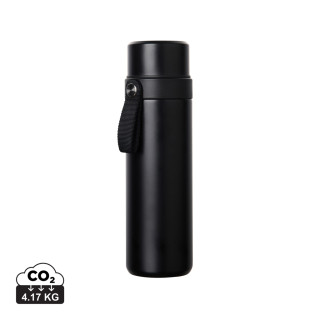 VINGA Tono RCS Thermoskanne mit zwei Bechern, 750ml, schwarz