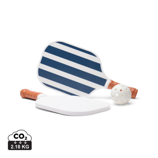 VINGA Lagoa Pickleball-Set, navy blau, weiß