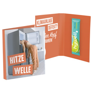 Werbekarte Midi, hywell RELOAD Limette