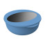 behagliches blau, transparent