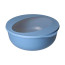 behagliches blau, transparent