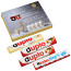 2 Duplo klassisch, 1 Duplo weiß, 1 Kinder Riegel
