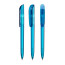 transparent blau