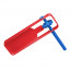 rot, blau