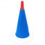 blau, rot
