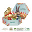 2 Lindt Lindor Pralinés, 4 Lindt Schokoladeneier, gr. Goldhase, kl. Goldhase