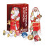 5 Lindt Lindor Pralinés, 5 Lindt Vollmilchkugeln, gr. Lindt Weihnachtsmann