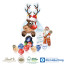 12 Lindt Minis und ein zartschmelzender Lindt Weihnachtsmann