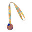 blau/transparent