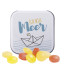 Cavendish & Harvey Mini Bonbons Fruchtmix - Dose aus recycl. Weißblech, weiß