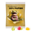 Trolli Fruchtgummi Daumen - Folie, 50 % Papieranteil, weiß