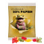 Trolli Fruchtgummi Flugzeug - Folie, 50 % Papieranteil, weiß