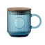 transparent blau