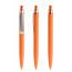 orange, silber
