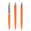orange, silber matt