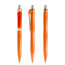 orange, silber matt