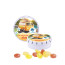 Mini-Bonbons Fruchtmix - Dose aus recycl. Weißblech, weiß