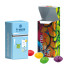 Skittles Kaubonbons - Box, weiß; kompost. Folie