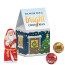 4 Lindt Minis, 1 Lindt Weihnachtsmann