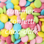 Sommerkonfetti Schoko dunkel