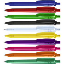 RECYCLED PET PEN STEP frozen Druckkugelschreiber