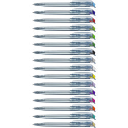 RECYCLED PET PEN transparent SG Druckkugelschreiber