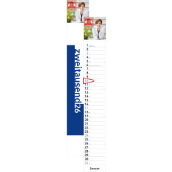 Streifenkalender Combi