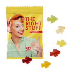 Fruchtgummi 20 g Tüten - Flugzeuge (w2p)