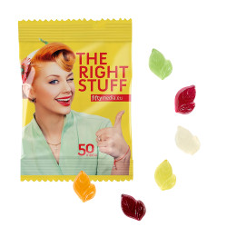 Fruchtgummi 10 g Tüten - vegan Flora (w2p)