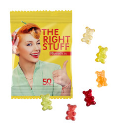 Vegane Fruchtgummi 10 g Tüten - (w2p)