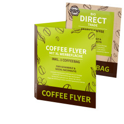 CoffeeFlyer - Bio Direct Trade - Individual Design