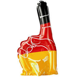 Aufblasbarer Zeigefinger "Deutschland"