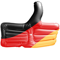 Aufblasbarer Daumen "Deutschland"